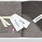 【ラッピング無料】国産 ジャーナルスタンダードファニチャー ツートーン ウォッシュタオル 2P FJS-2059 綿100% 日本製