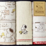 【ラッピング無料】国産 スヌーピー サンクスハート フェイスタオル 2P ＆ ウォッシュタオル TT81200605 日本製