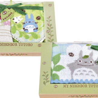 【ラッピング無料】となりのトトロ 森のひなたぼっこ フェイスタオル ＆ ウォッシュタオル 2P TT-7328