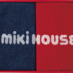 【ラッピング無料】国産 ミキハウス ミニタオル 2Pセット 10-8947-386 綿100% 日本製