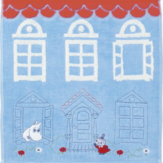 【ラッピング無料】ムーミン 家の前のリトルミイ ウォッシュタオル 1405013700 綿100%