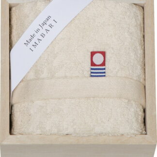 【ラッピング無料】国産 今治製タオル しまなみ匠の彩 ウォッシュタオル(木箱入) リピン KW-6055 綿100% 日本製