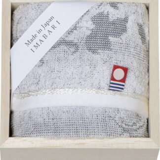 【ラッピング無料】国産 今治製タオル しまなみ匠の彩 ウォッシュタオル(木箱入) プリマクラッセ KW-6053 綿100% 日本製