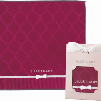 【ラッピング無料】ジル スチュアート プレジール タオルハンカチ ピンク 58-3179080PI 綿100%