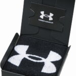 【ラッピング無料】国産 アンダーアーマー シンボル タオルハンカチ ブラック UA-010 BK 綿100% 日本製