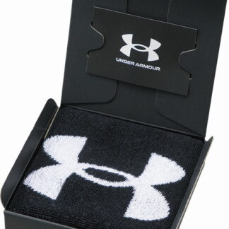 【ラッピング無料】国産 アンダーアーマー シンボル タオルハンカチ ブラック UA-010 BK 綿100% 日本製