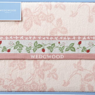 【ラッピング無料】ウェッジウッド ワイルドストロベリー タオルケット ピンク RR88500030P 綿100%