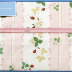 【ラッピング無料】国産 ウェッジウッド ワイルドストロベリー 綿毛布 ピンク FQ826010 11P 日本製