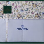 【ラッピング無料】ミントン シルク混 肌掛けふとん ブルー MNSF40801B 掛け布団