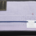 【ラッピング無料】国産 瀬戸内テーラー タオルケット パープル TA-1000 3PU 日本製