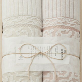 【ラッピング無料】国産 今治謹製 紋織タオル タオルケット 2P(木箱入) IM20039 綿100% 日本製