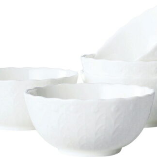 【ラッピング無料】ナルミ シルキーホワイト プチボウルセット 5P 9968-2162 5P サラダボウル