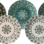 【ラッピング無料】国産 モロッカン パスタカレー 5Pセット 01485 日本製 皿 プレート