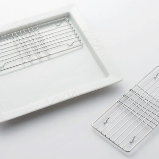 【ラッピング無料】国産 ケデップ スクエアディッシュ(セパレート) K-1291 日本製 網