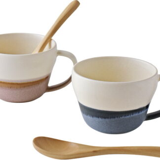 【ラッピング無料】なごむ ペアマルチカップ(スプーン付) 262001 コーヒーカップ