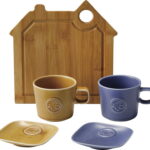 【ラッピング無料】フェリーチェ ペアモーニングセット FE-3003A 皿 プレート カップ ミニプレート トレー