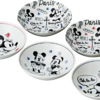 【ラッピング無料】国産 ディズニー フルーツボウル 5Pセット 51913 日本製 サラダボウル