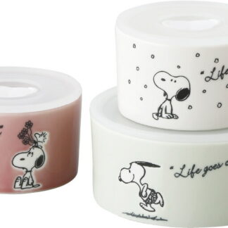 【ラッピング無料】ピーナッツ シーズン レンジ3点セット SN610-82-3 保存容器 キャニスター