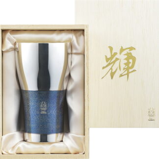 【ラッピング無料】国産 輝 純銅ビアタンブラー 440ml 銀古美 KG-04 日本製