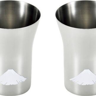 【ラッピング無料】国産 燕熟の技 感温ステンレスタンブラー 300ml 2P 赤富士 EJK-601 日本製