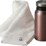 【ラッピング無料】リュクス サーモボトル380ml ＆ 今治タオルセット ピンク 52840