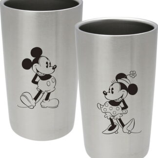 【ラッピング無料】ディズニー ミッキー ＆ ミニー ステンレス真空タンブラー300mlペアセット 81181