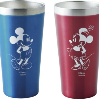 【ラッピング無料】ディズニー ペアメタルサーモタンブラー 340ml 51379