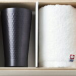 【ラッピング無料】AMIi HOME タンブラーセット F･ホワイト AM-1626 今治ウォッシュタオル