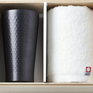 【ラッピング無料】AMIi HOME タンブラーセット F･ホワイト AM-1626 今治ウォッシュタオル