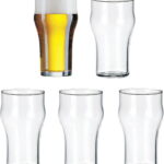 【ラッピング無料】リュミナルク ノニック ビアグラス 5客セット LG098 全面強化ガラス タンブラー