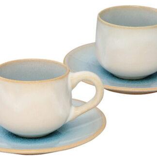 【ラッピング無料】国産 瀬戸焼 釉変わり組碗皿 2203 日本製 カップ＆ソーサー