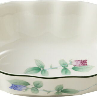 【ラッピング無料】国産 香蘭社 ローズガーデン プチバスケット W41242-JBK6 日本製 鉢