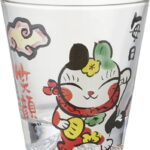 【ラッピング無料】国産 夕立窯 富士山 感謝 グラス(木箱入) 三吉 YK702 日本製 タンブラー