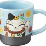 【ラッピング無料】国産 夕立窯 夕立窯のなかまたち マグカップ 水色三吉 YK688 日本製