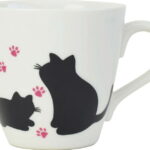 【ラッピング無料】国産 温感マグ キャット AM-SYO-7 日本製 マグカップ