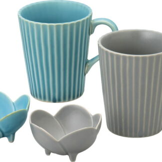 【ラッピング無料】国産 お家でビュッフェスタイル グラデーション マグ ＆ 小鉢ペア T6090 日本製