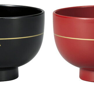 【ラッピング無料】国産 汁椀2客 縁結び 16768 日本製 レビュー