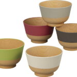 【ラッピング無料】国産 やさしい彩り 抗菌汁椀5客 16989 日本製