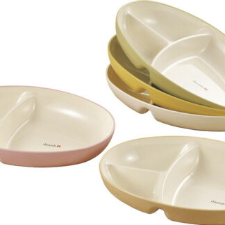 【ラッピング無料】国産 danish 小判ランチプレートS･ 5P 83556 日本製 皿