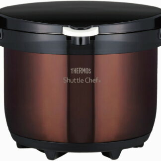 【ラッピング無料】サーモス 真空保温調理器シャトルシェフ(3L) クリアブラウン KBG-3000 CBW 保温容器 調理鍋