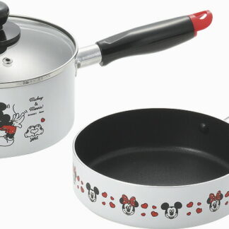 【ラッピング無料】ミッキー ＆ ミニー ソースパン16cm ＆ フライパン16cm MM-316
