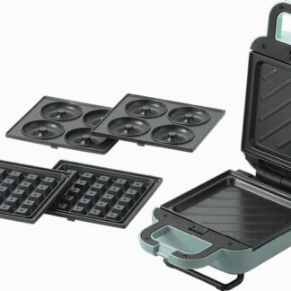 【ラッピング無料】マリ･クレール 着脱式3WAYホットサンドメーカー MC-813R ワッフルメーカー 本体 ワッフルプレート ドーナツプレート