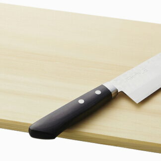 【ラッピング無料】国産 越前刃物 VG10 ダマスカス 三徳包丁･木製まな板セット 54280101 日本製