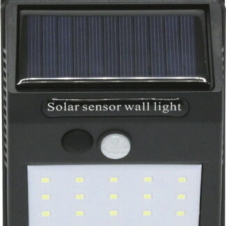 【ラッピング無料】STAR★LIGHT LEDソーラーセンサー ウォールライト SK-SWLT180BK