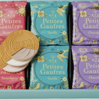 【ラッピング無料】上野?月堂 プティゴーフル FPGN-10 バニラ ストロベリー チョコレート