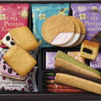 【ラッピング無料】上野?月堂 ゴーフルセレクション FGS-15 プティゴーフル ゴーフルクラッシュクッキー ガナッシュケーキ クリームサンド