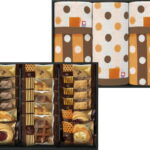 【ラッピング無料】アンドスイーツ ＆ 今治タオル詰合せBOX NAZ-50 スクエアパイ ナッツとチョコのざっくりクッキー ロシアケーキ ワッフル フェイス ウォッシュ タオル