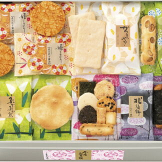 【ラッピング無料】えくぼ屋 今様和菓撰おかき詰合せ SMK-30 姫てまり直火炊き醤油 アーモンドそふとやき塩 ぷかぷか煎だし塩 兆福餅のり巻 かるやき ぐるめ探訪