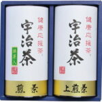 【ラッピング無料】宇治茶詰合せ(健康応援茶) KOB-300 上煎茶 抹茶入煎茶