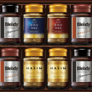 【ラッピング無料】AGF インスタントコーヒーバラエティギフト EM-50N ブレンディ マキシムスペシャルブレンド ちょっと贅沢な珈琲店